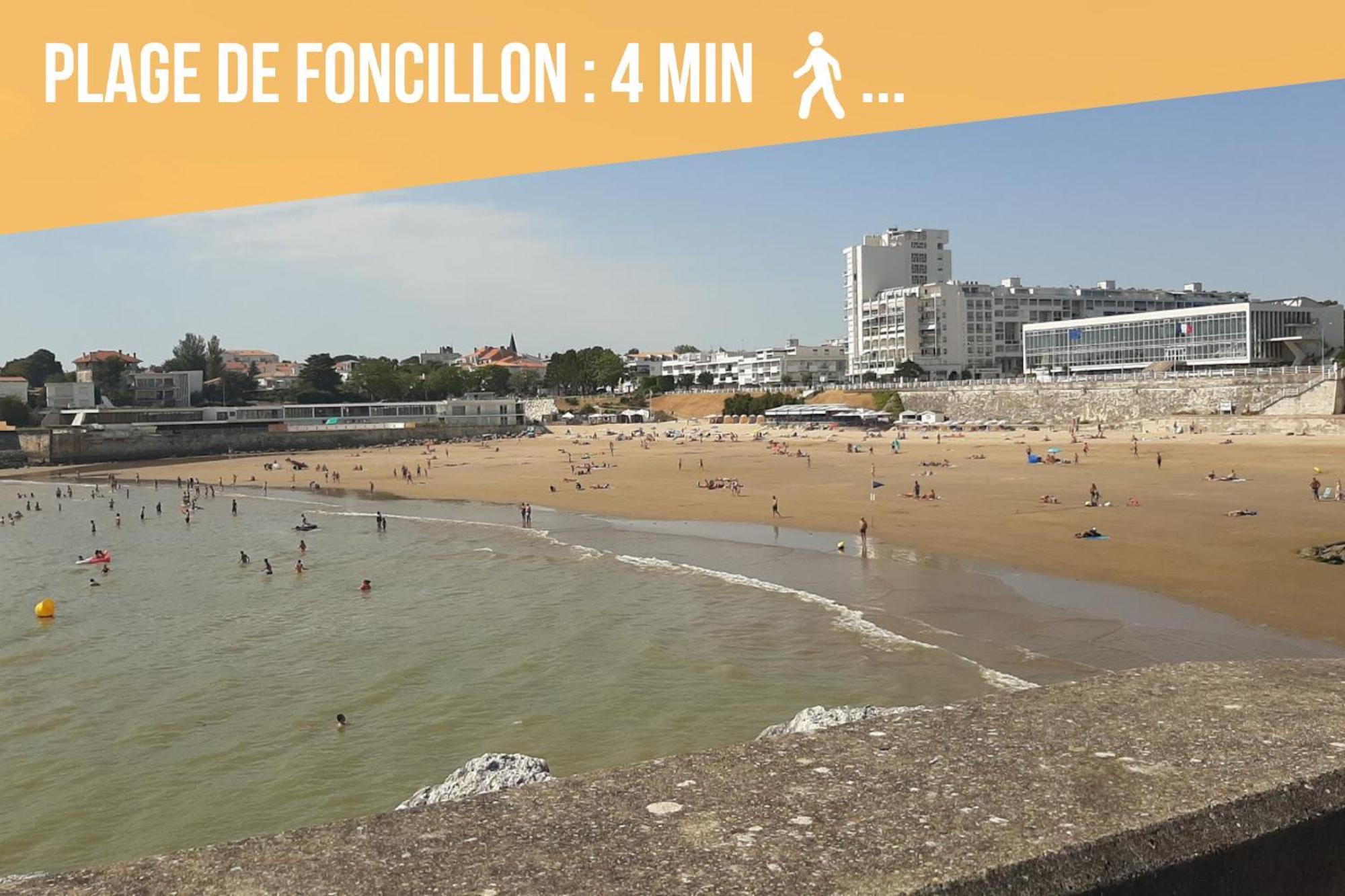Les Pieds Dans L'Eau 200M Plage Royan Exteriör bild